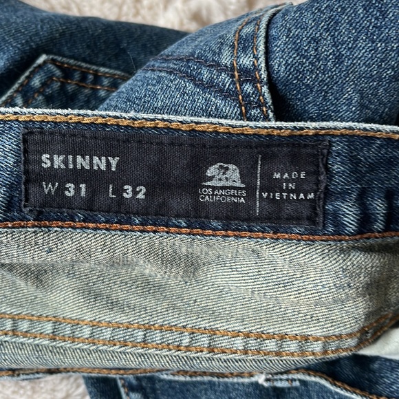 BLUE BULLHEAD DENIM JEANS Size W31 L 32 - Picture 4 of 6